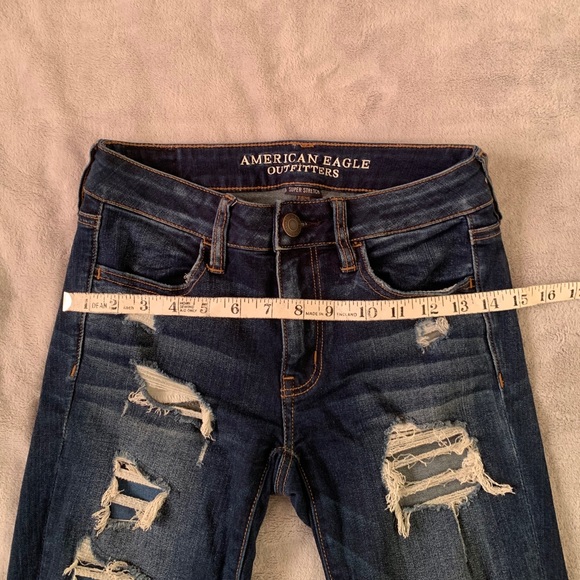 ❌SOLD❌American Eagle Ripped Skinny Jeans - Picture 5 of 14